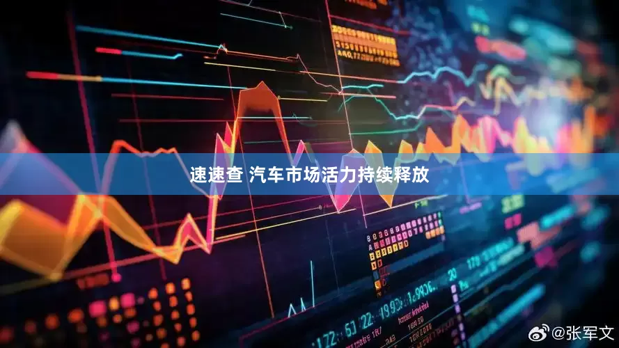 速速查 汽车市场活力持续释放